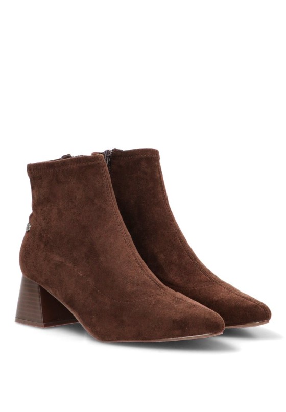 Botin de mujer BUONAROTTI a-5459  antelina tacón medio