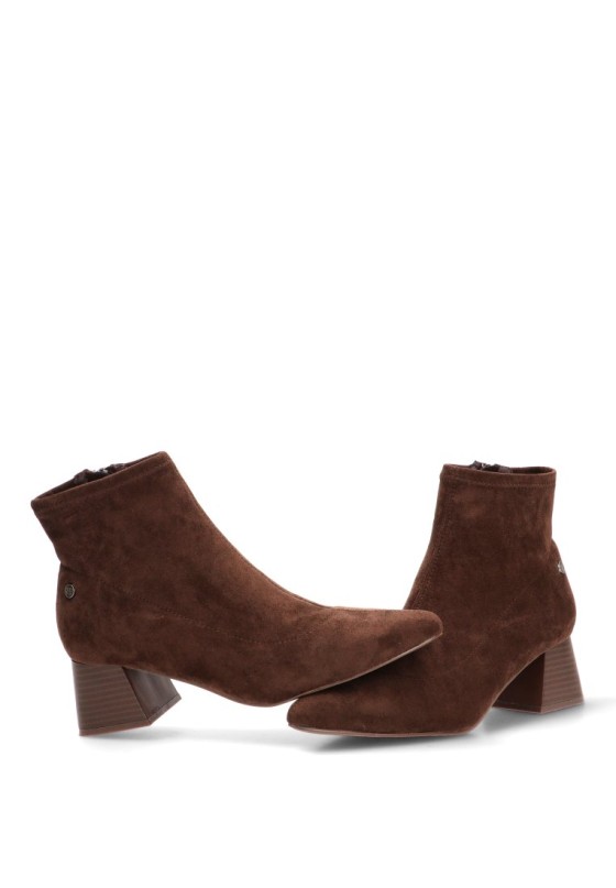 Botin de mujer BUONAROTTI a-5459  antelina tacón medio