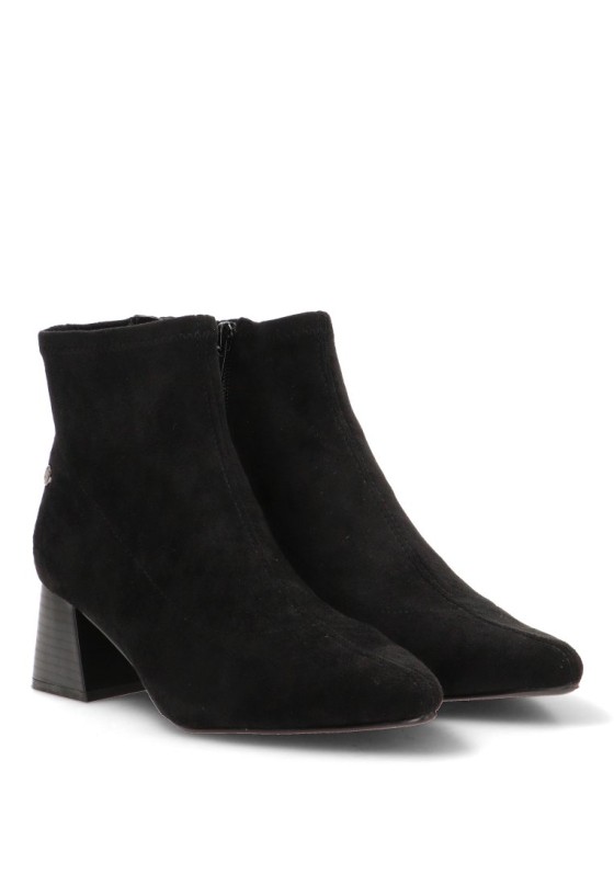 Botin de mujer BUONAROTTI a-5459 negro antelina antelina tacón medio