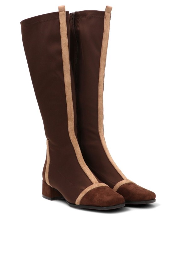 Bota de mujer BUONAROTTI a-5410  sintetico tacón medio