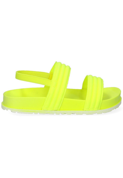 Chanclas sandalias playa de niña BUBBLE BOBBLE a2968 amarillo goma suela plana