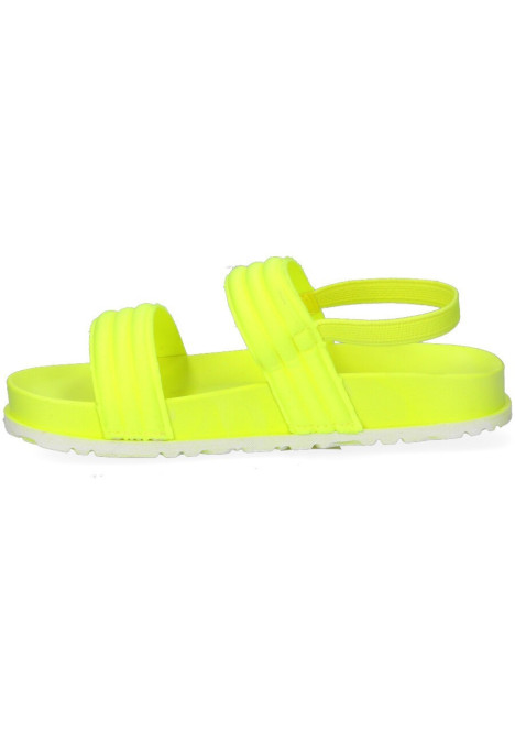 Chanclas sandalias playa de niña BUBBLE BOBBLE a2968 amarillo goma suela plana