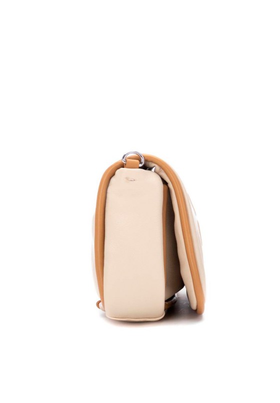 Bolso bandolera pequeña de mujer REFRESH 183378 beige sintetico