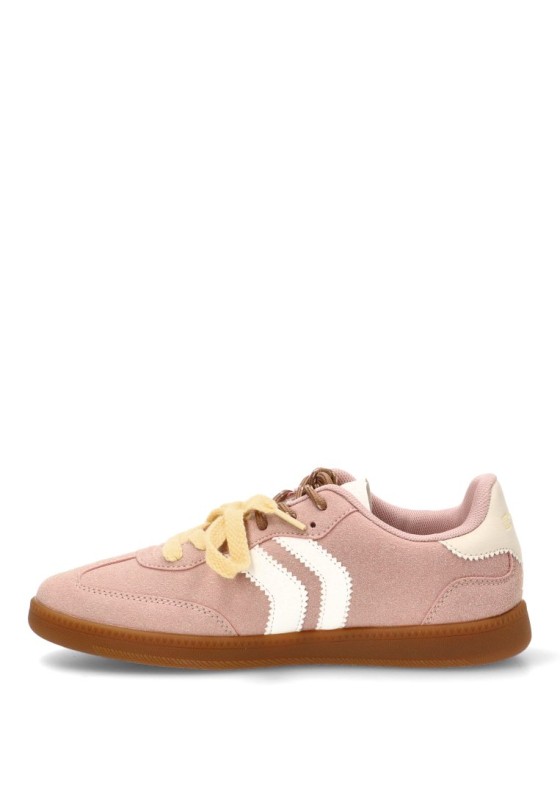 Deportivo de mujer ETIKA 50030 rosa sintetico suela plana