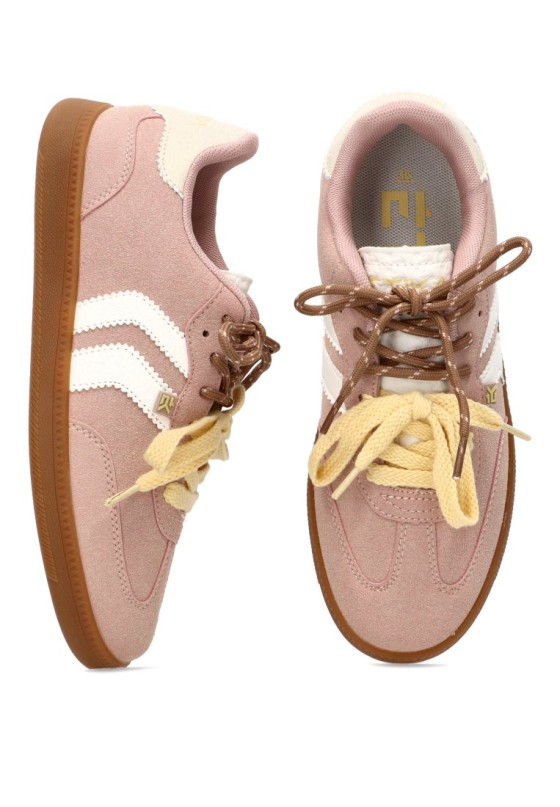 Deportivo de mujer ETIKA 50030 rosa sintetico suela plana