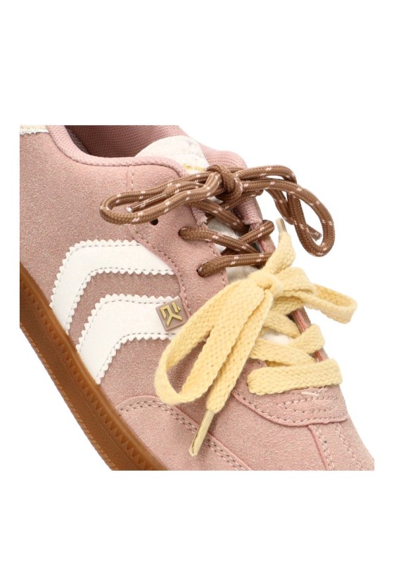 Deportivo de mujer ETIKA 50030 rosa sintetico suela plana