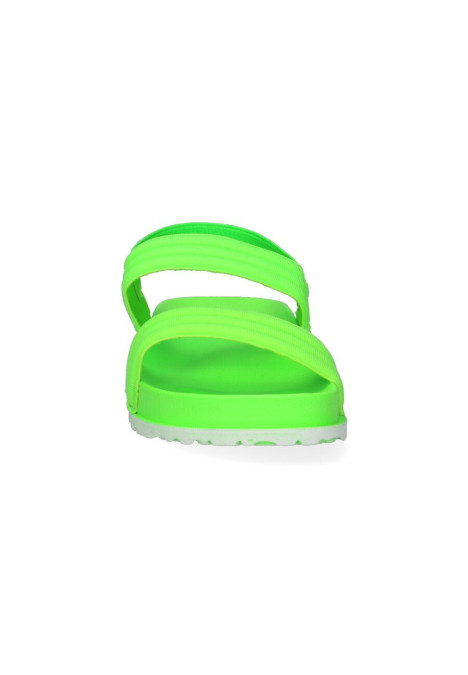 Chanclas sandalias playa de niño BUBBLE BOBBLE a2968 verde goma suela plana