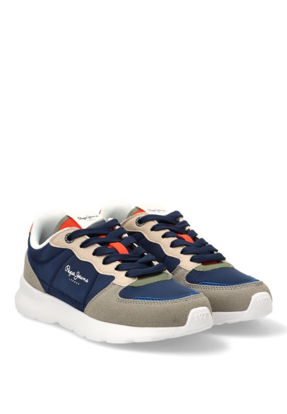 Deportivo de niño PEPE JEANS pbs400009 marino textil  suela plana