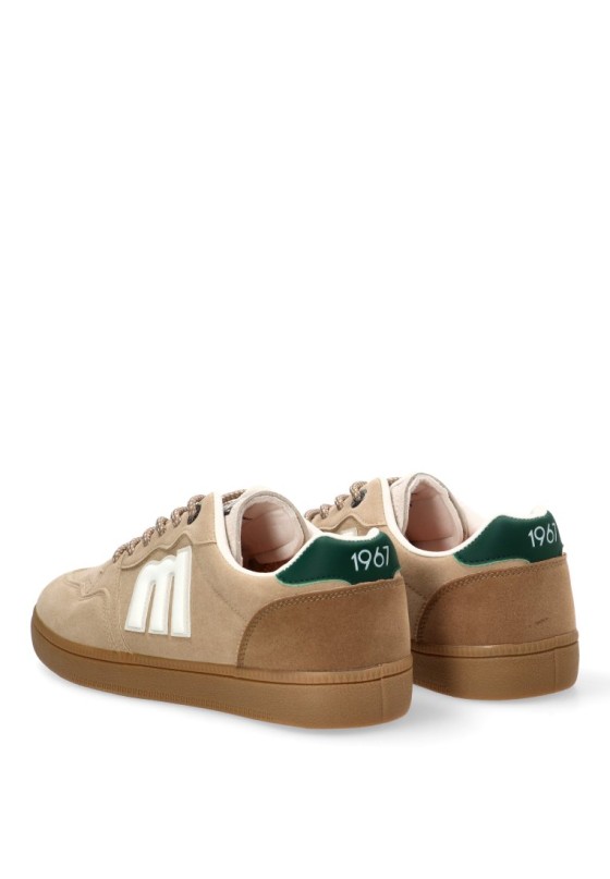 Deportivo de hombre MUSTANG 84858 arena sintetico suela plana