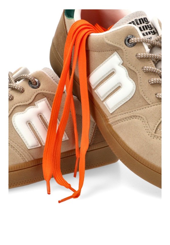 Deportivo de hombre MUSTANG 84858 arena sintetico suela plana