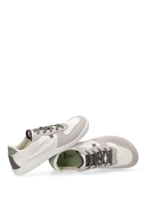 Deportivo de hombre ETIKA 82041 blanco sintetico suela plana