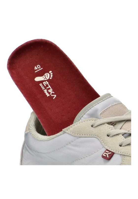 Deportivo de hombre ETIKA 82041 gris sintetico suela plana