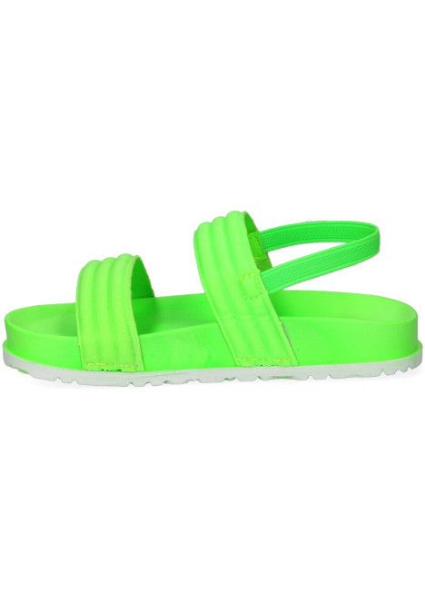 Chanclas sandalias playa de niño BUBBLE BOBBLE a2968 verde goma suela plana