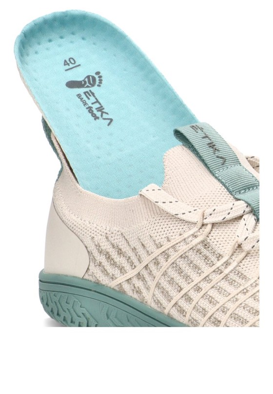 Deportivo de hombre ETIKA 82040 blanco textil  suela plana