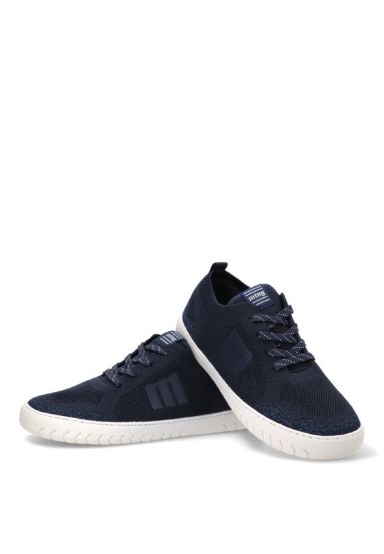 Deportivo de hombre MUSTANG 84801 marino textil  suela plana