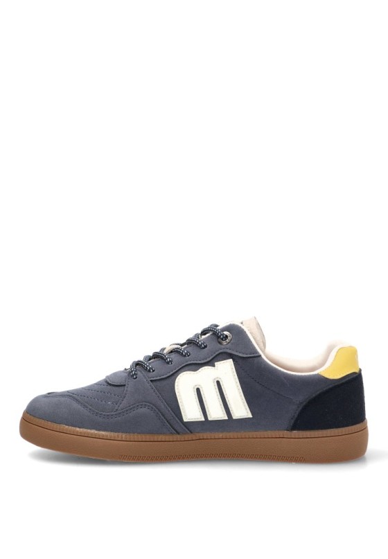 Deportivo de hombre MUSTANG 84858 marino sintetico suela plana