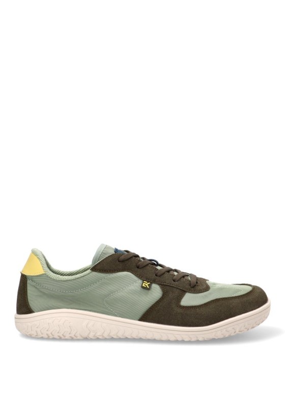 Deportivo ETIKA 82041 estilo barefoot en verde para hombre