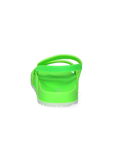 Chanclas sandalias playa de niño BUBBLE BOBBLE a2968 verde goma suela plana