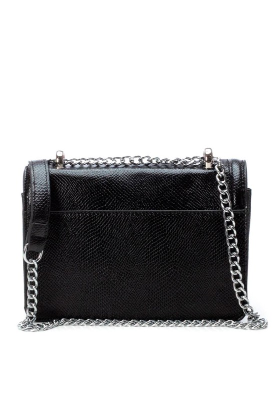 Bolso bandolera pequeña de mujer XTI 184412 negro sintetico