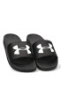 Chanclas sandalias playa de hombre UNDER ARMOUR 6007527 negro goma suela plana