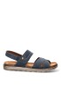 Sandalia de hombre Luna Collection bu12 azul sintetico suela plana