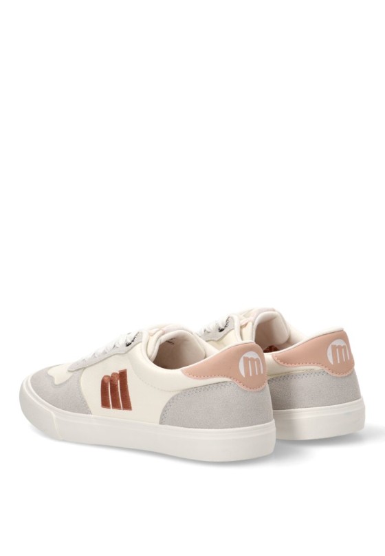 Deportivo de mujer MUSTANG 60959 blanco sintetico suela plana