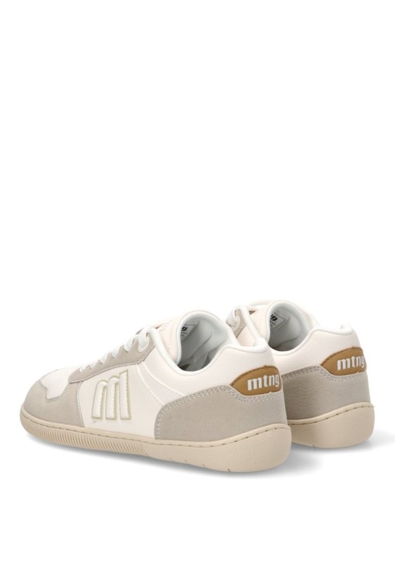 Deportivo de mujer MUSTANG 60840 blanco sintetico suela plana