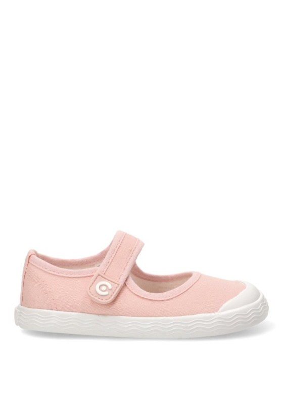 Bailarina  de niña CONGUITOS cosh335001 rosa textil  suela plana