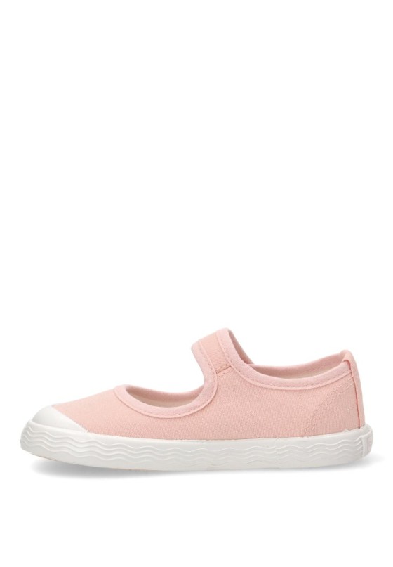 Bailarina  de niña CONGUITOS cosh335001 rosa textil  suela plana