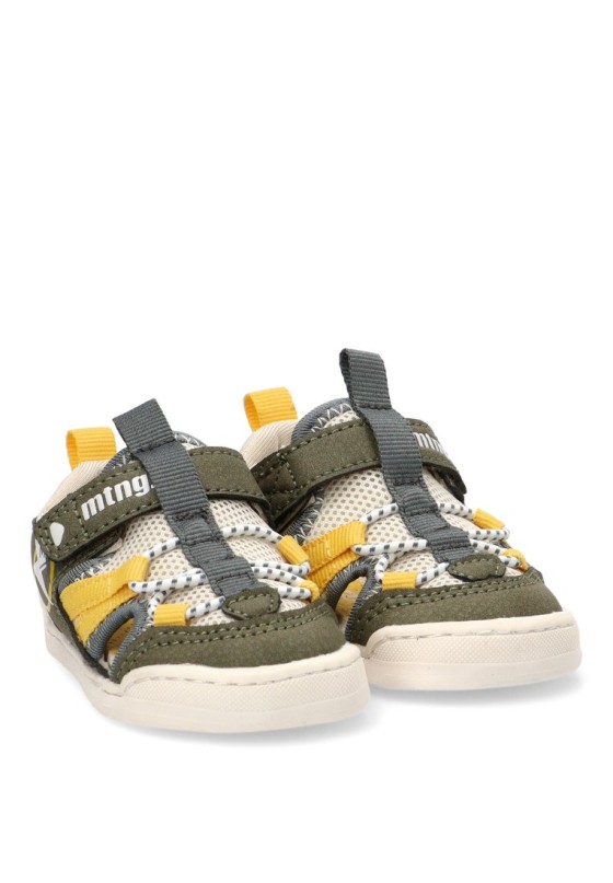 Sandalia de niño Mustang Kids 48908 kakhi sintetico suela plana