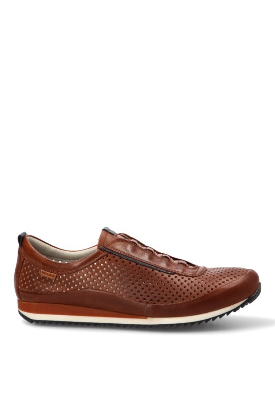 Deportivo de hombre PIKOLINOS m2a-6252 cuero piel suela plana