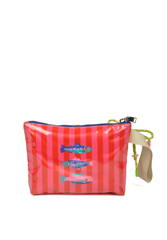 Bolso mano de mujer ETIKA b30142-a rojo plástico