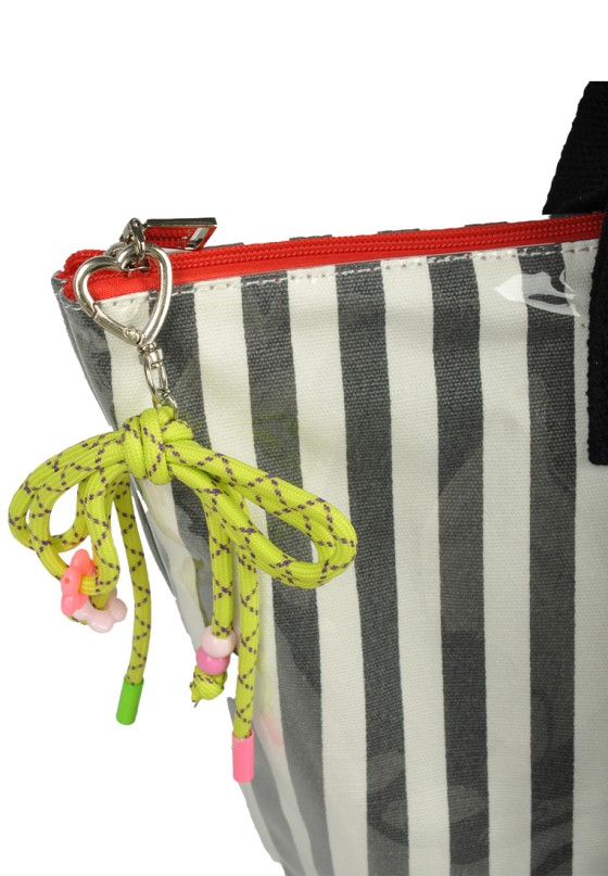 Bolsa playa de mujer ETIKA b30141-d negro plástico