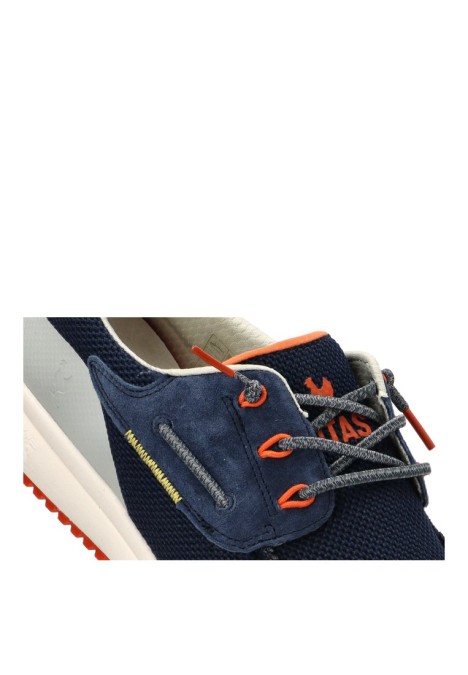 Nautico kiova mocasin de hombre WALK IN PITAS bay marino textil  suela plana
