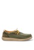 Nautico kiova mocasin de hombre WALK IN PITAS ledro kakhi textil  suela plana