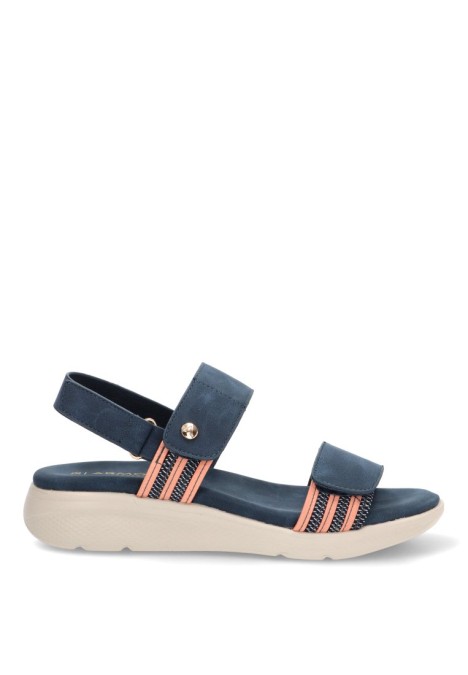 Sandalia azul de mujer ARMONY 40026