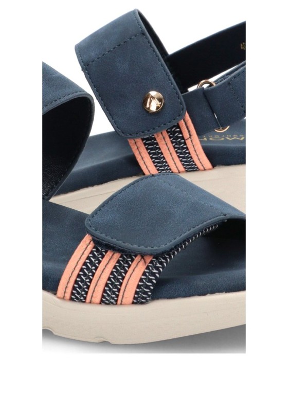 Sandalia azul de mujer ARMONY 40026