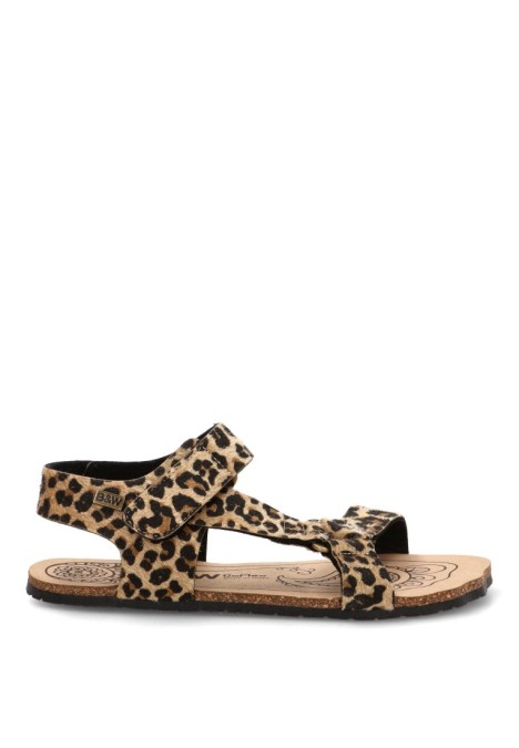 Sandalia leopardo de mujer BREAK AND WALK BWSH414002