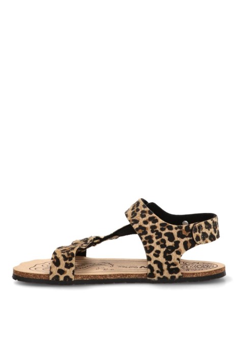 Sandalia leopardo de mujer BREAK AND WALK BWSH414002