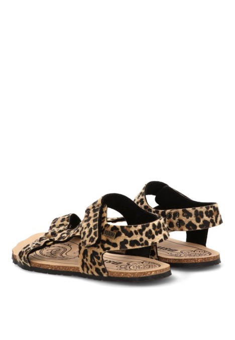 Sandalia leopardo de mujer BREAK AND WALK BWSH414002