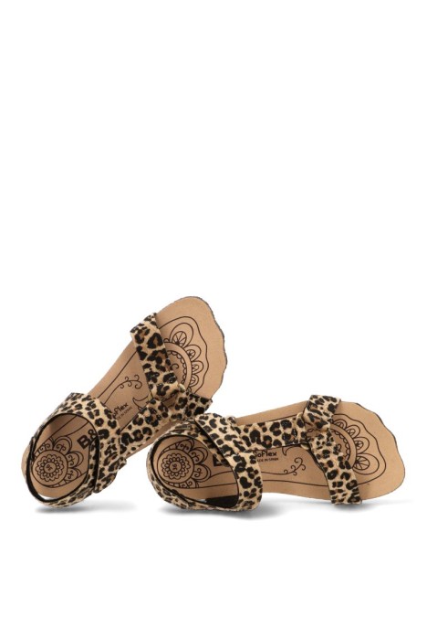 Sandalia leopardo de mujer BREAK AND WALK BWSH414002