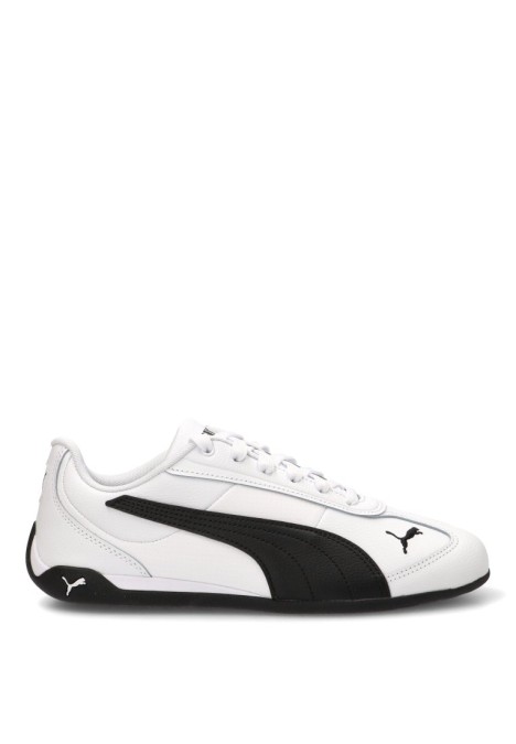 Deportivo de hombre PUMA 405096 blanco piel suela plana