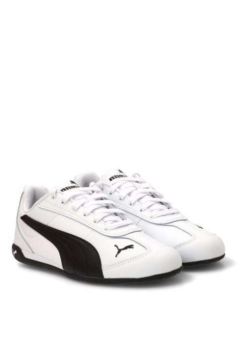 Deportivo de hombre PUMA 405096 blanco piel suela plana