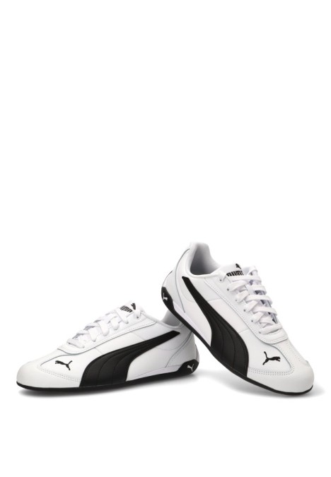 Deportivo de hombre PUMA 405096 blanco piel suela plana