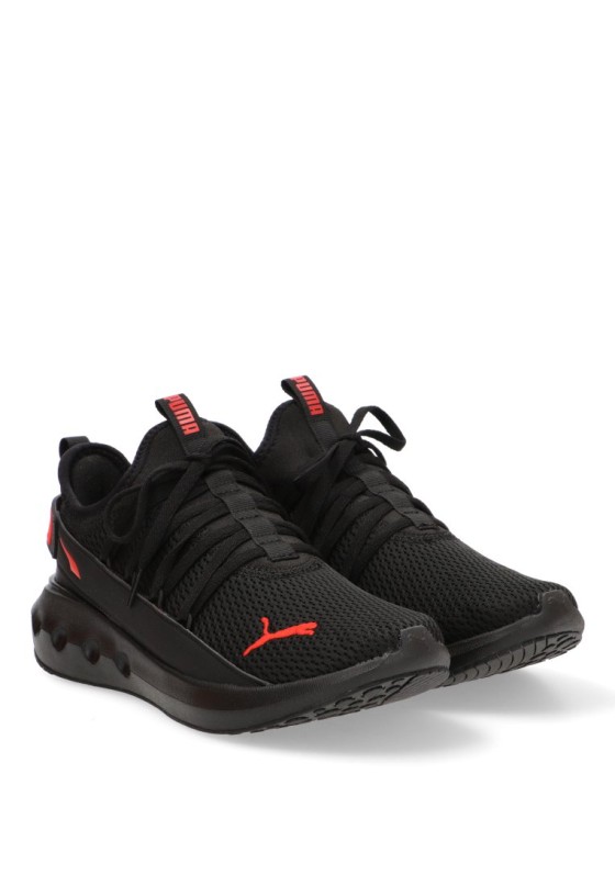 Deportivo de hombre PUMA 310155 negro textil  suela plana