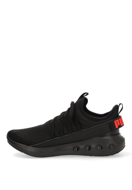 Deportivo de hombre PUMA 310155 negro textil  suela plana