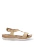 Sandalia beige de mujer Luna Collection BV49