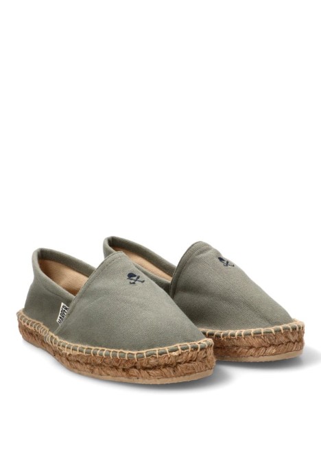 Alpargata de hombre HARPER & NEYER espadrilles icon verde textil  suela plana