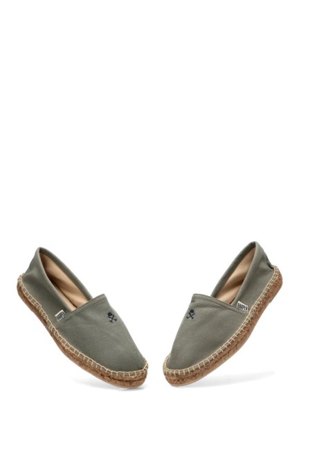 Alpargata de hombre HARPER & NEYER espadrilles icon verde textil  suela plana