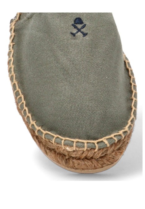 Alpargata de hombre HARPER & NEYER espadrilles icon verde textil  suela plana